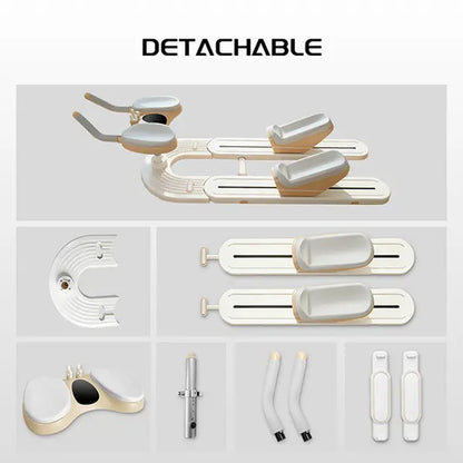 Flexihome Crawling Machine - Low-Impact Home Gym Equipment for Waist Toning, Leg Stretching & Core Activation - Ergonomic Back Protector for Pain-Free Workouts