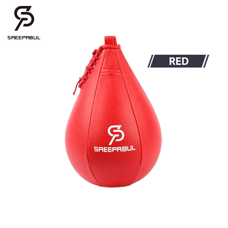 Premium Boxing Speed Ball Set for Fitness Training - Reflex Inflatable Punching Bag Accessory