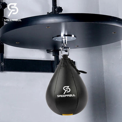 Premium Boxing Speed Ball Set for Fitness Training - Reflex Inflatable Punching Bag Accessory