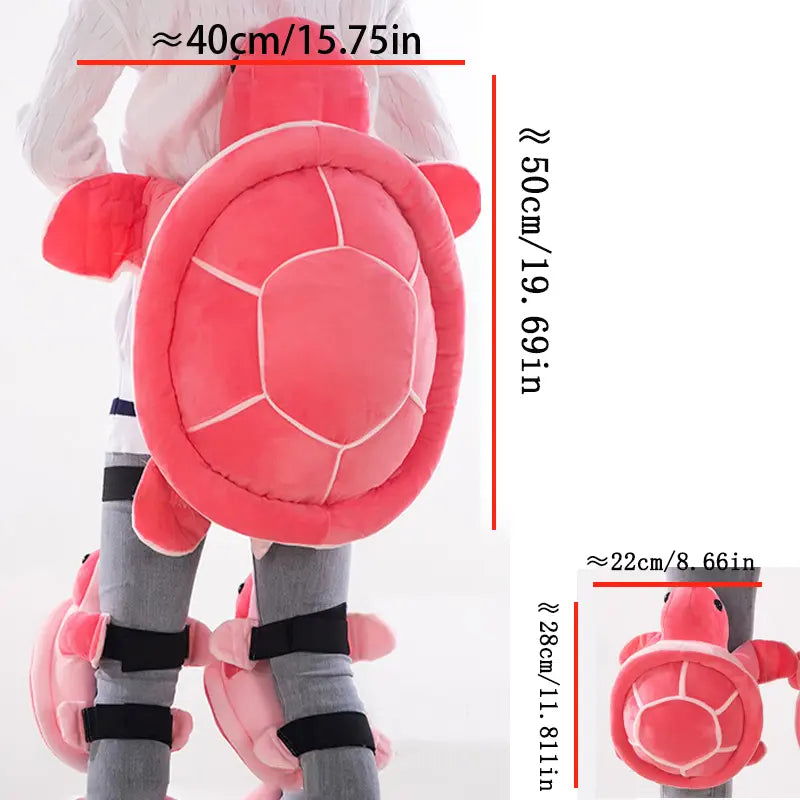1 Hip Pad 2 Knee Pads Turtle Plush Protective Gear Set for Skiing and Skating to Prevent Falls Adult Children Ski Equipment Snowboard Protection Ski Snowboard Hip Protection Cute Cartoon Hip Knee Pad 1Pc Outdoor Sports Knee Albow Hip Protection