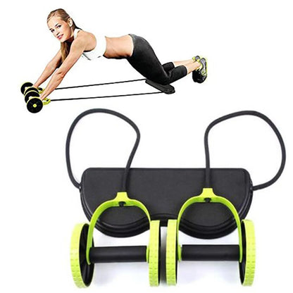 Home Gym Abs Exercise Fitness Abdominal Workout Wheel Roller Machine Equipment