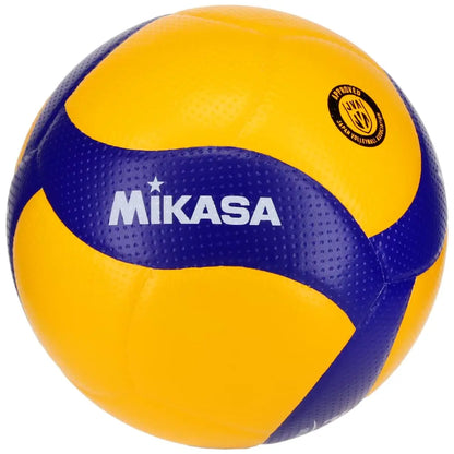 MIKASA V200W-ÖVV Volleyball Blue/Yellow 5 Approved FIVB Aerodynamic