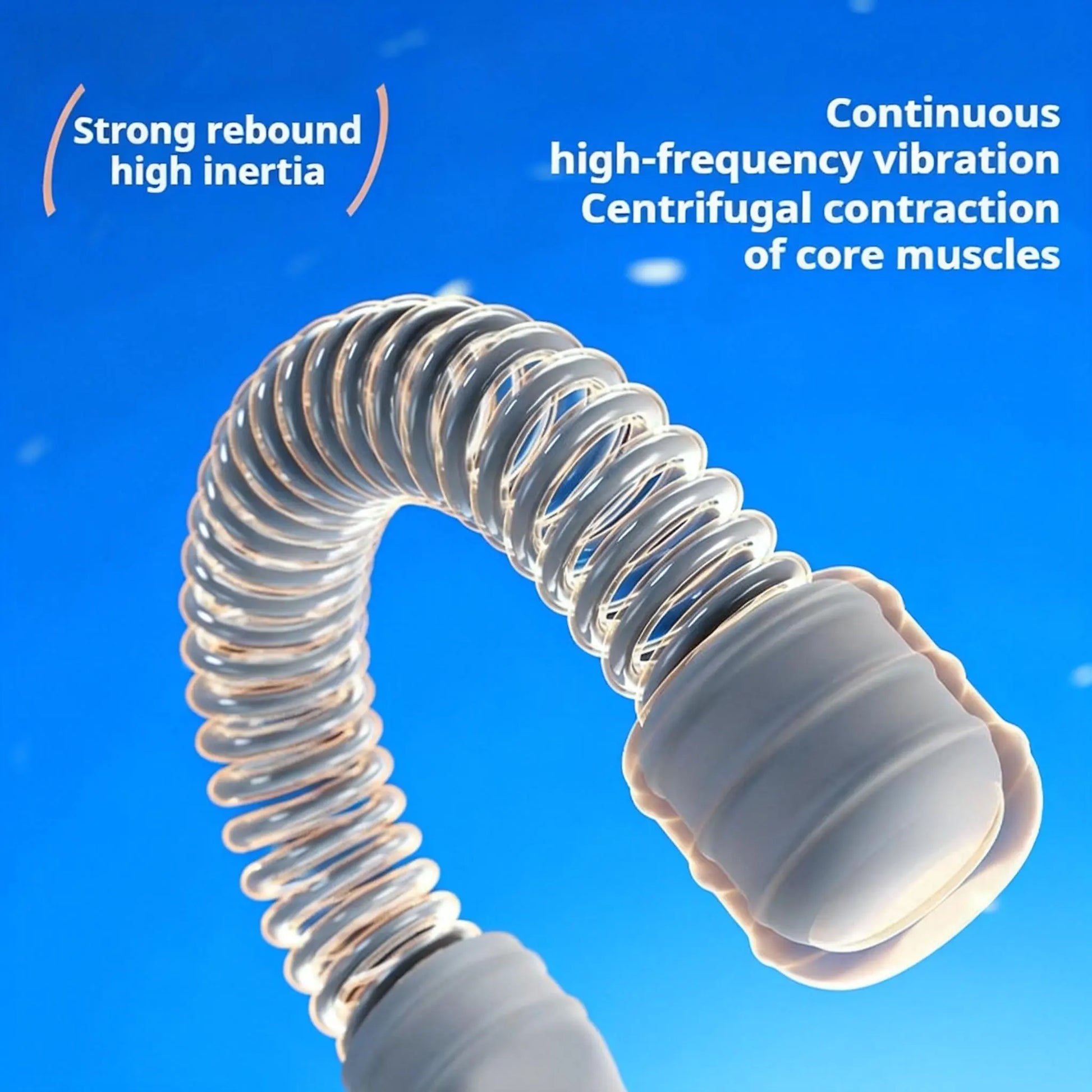 Cordless Battle Ropes, Portable Cordless Battle Ropes, at Home Gym Equipment, Suitable for Home, Gym, Travel and Other Scenarios