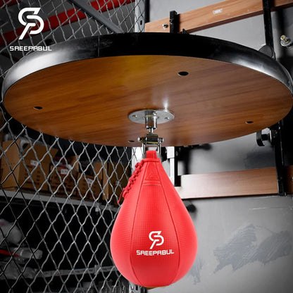 Premium Boxing Speed Ball Set for Fitness Training - Reflex Inflatable Punching Bag Accessory