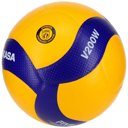 MIKASA V200W-ÖVV Volleyball Blue/Yellow 5 Approved FIVB Aerodynamic